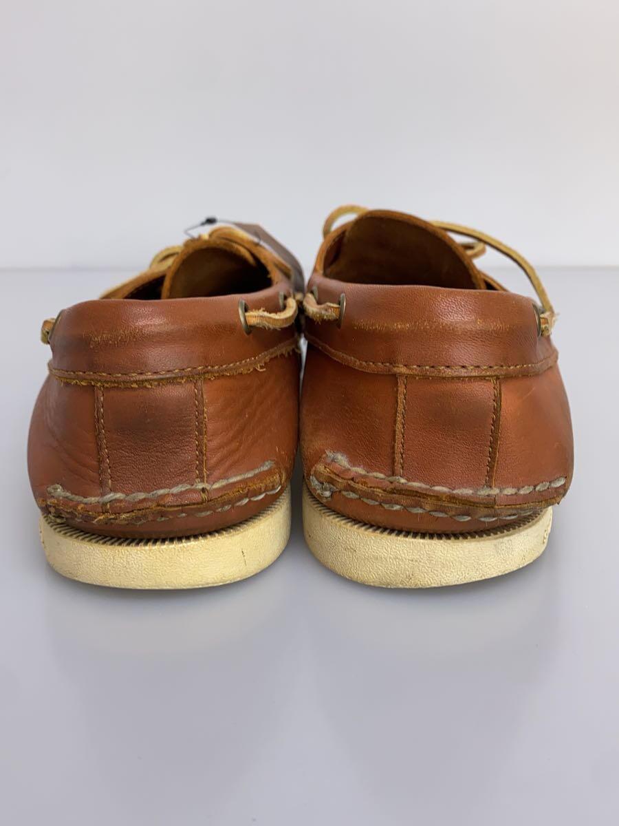 Sperry Top-Sider◆デッキシューズ/UK9.5/ブラウン/レザーの画像6