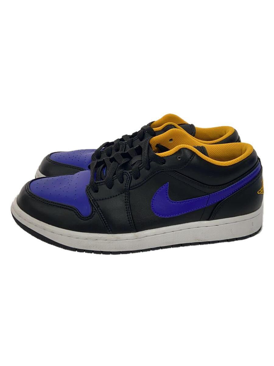 NIKE◆AIR JORDAN 1 LOW_エアジョーダン 1 ロー/28cm/BLK_画像1