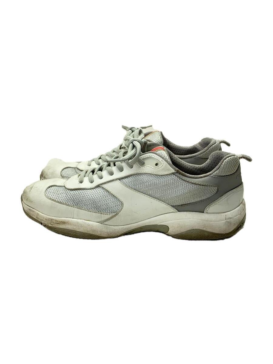 PRADA SPORT◆ローカットスニーカー/UK8/WHT/2057の画像1