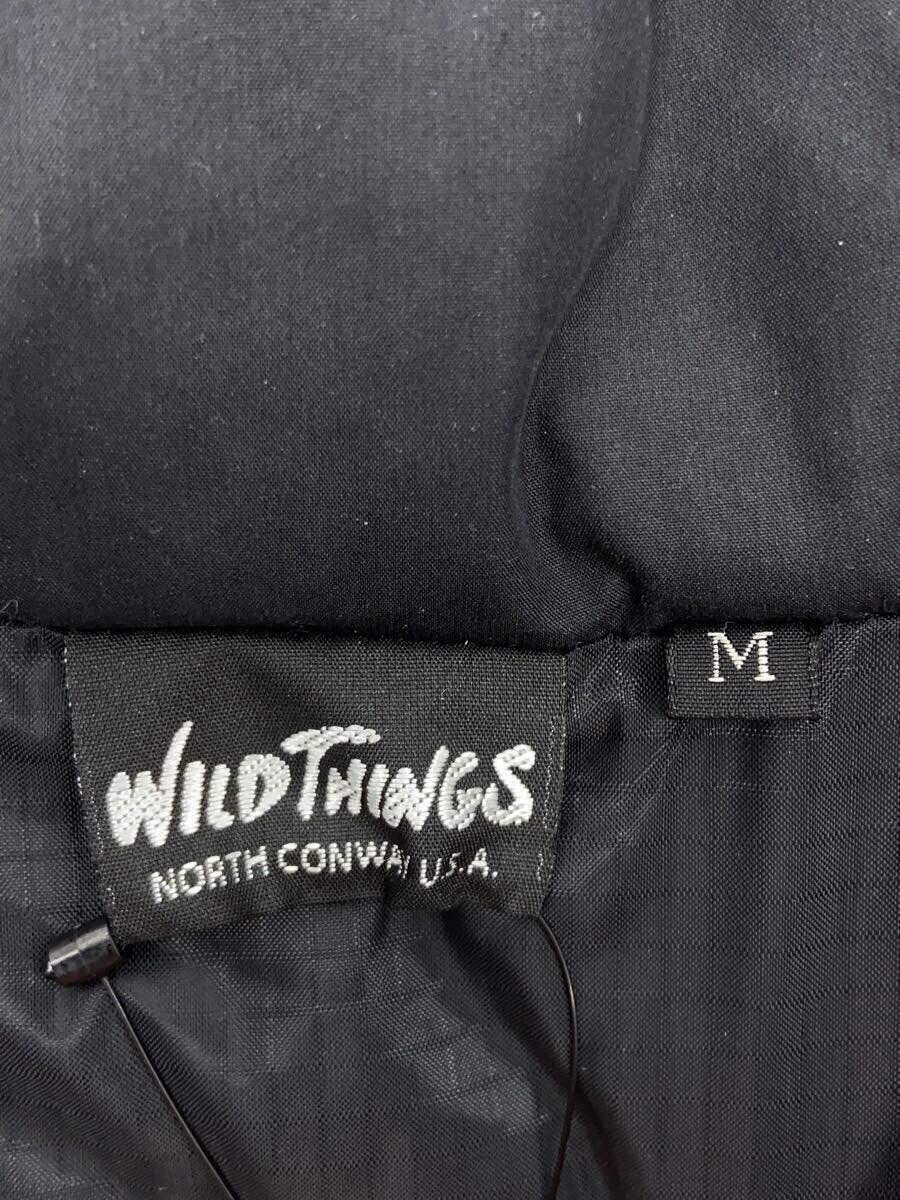 WILDTHINGS◆ジャケット/M/ナイロン/BLK/WT18317N-CT_画像3