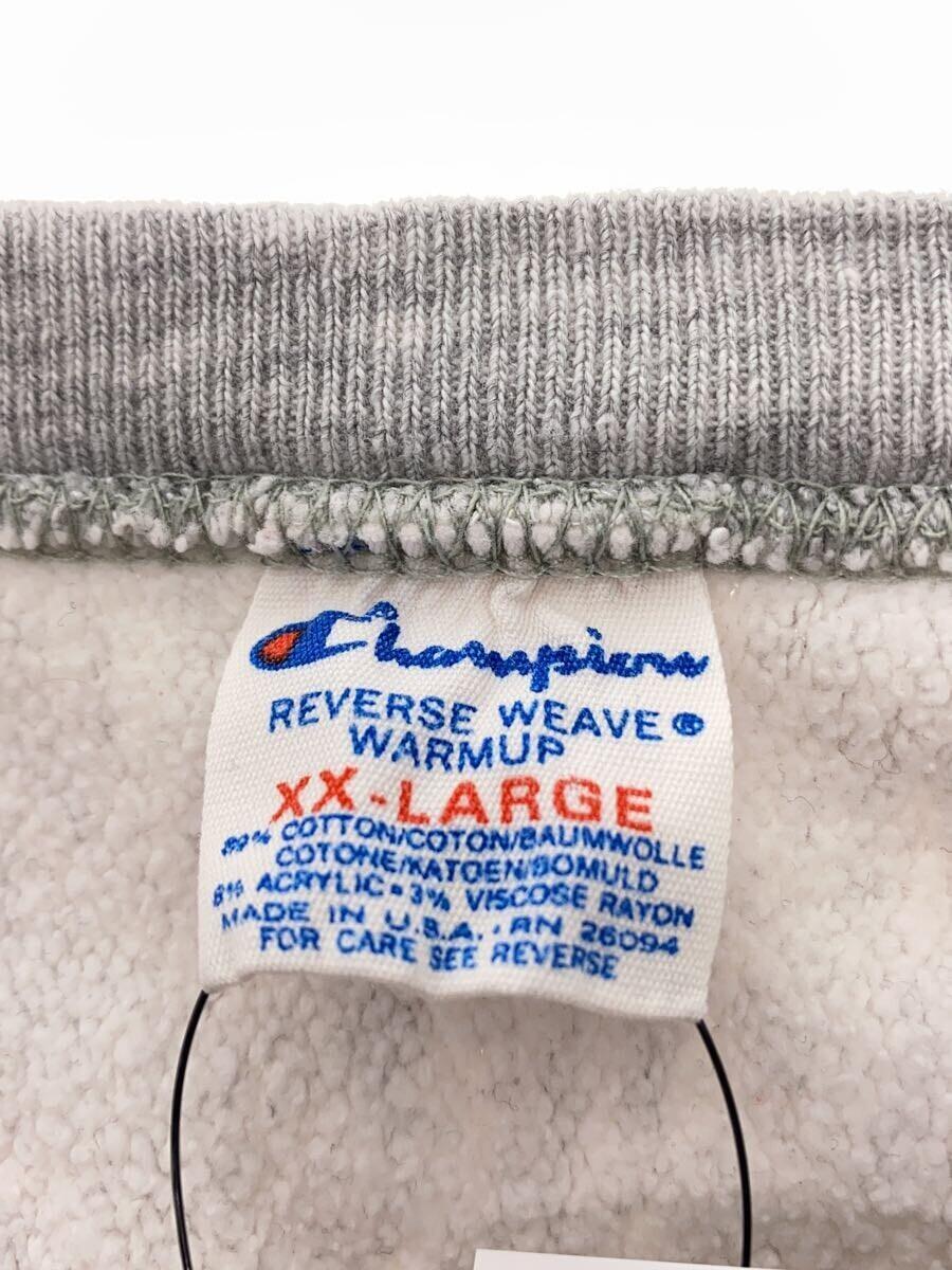 Champion◆スウェット/XL/コットン/GRY_画像3