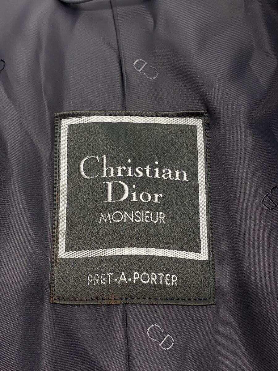 Christian Dior◆コート/M/ウール/BLK/0EN4036_画像3