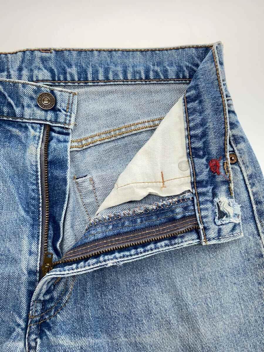 Levi’s◆ボタン裏5/42TALON/タブR/デニムパンツ/29/IDG/リペア有_画像3