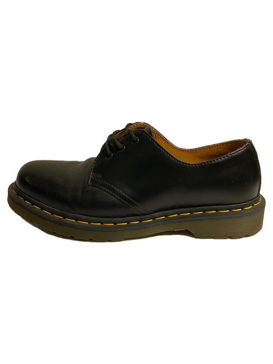 Dr.Martens◆ドレスシューズ/UK7/BLK/3ホール_画像1