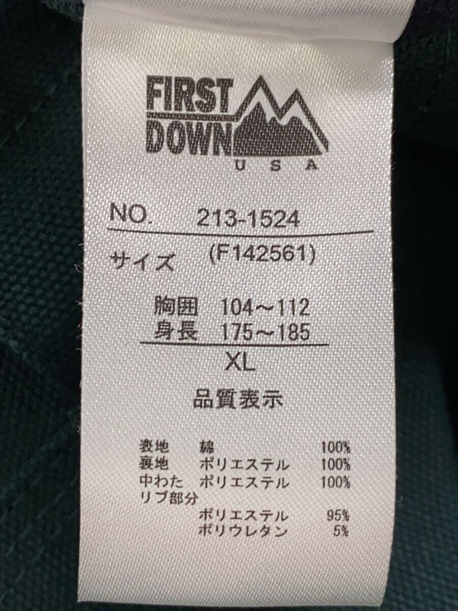 FIRST DOWN◆ジャケット/XL/コットン/GRN/213-1524_画像5