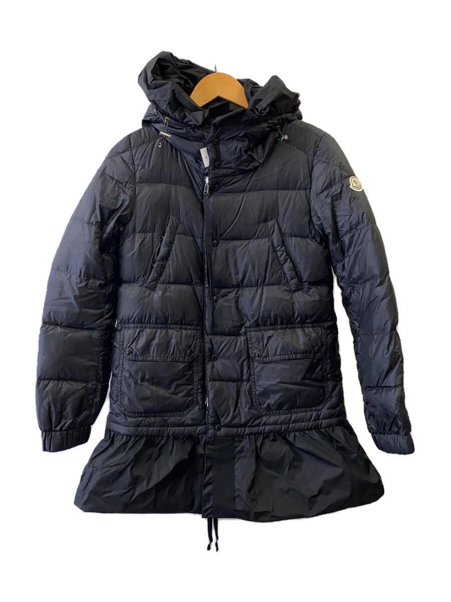 MONCLER◆ダウンジャケット/1/ナイロン/BLK/102-09S-46402-50_画像1