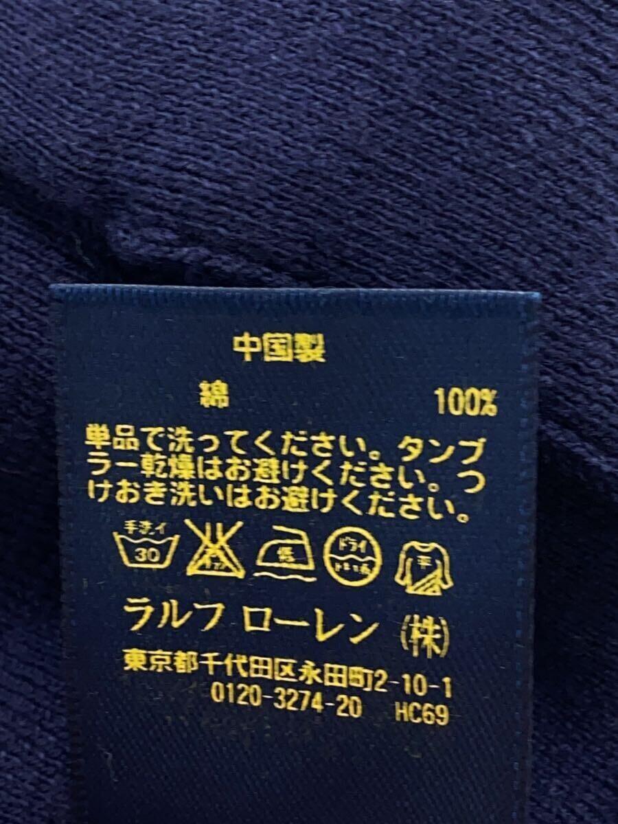 POLO RALPH LAUREN◆カーディガン(薄手)/L/コットン/NVY_画像4