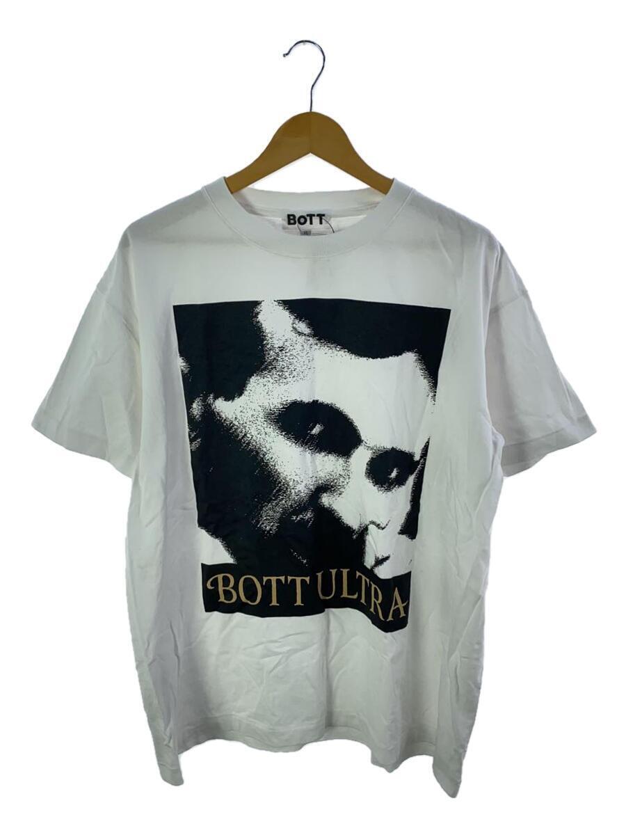 BoTT◆22SS/Tシャツ/XL/コットン/WHT_画像1