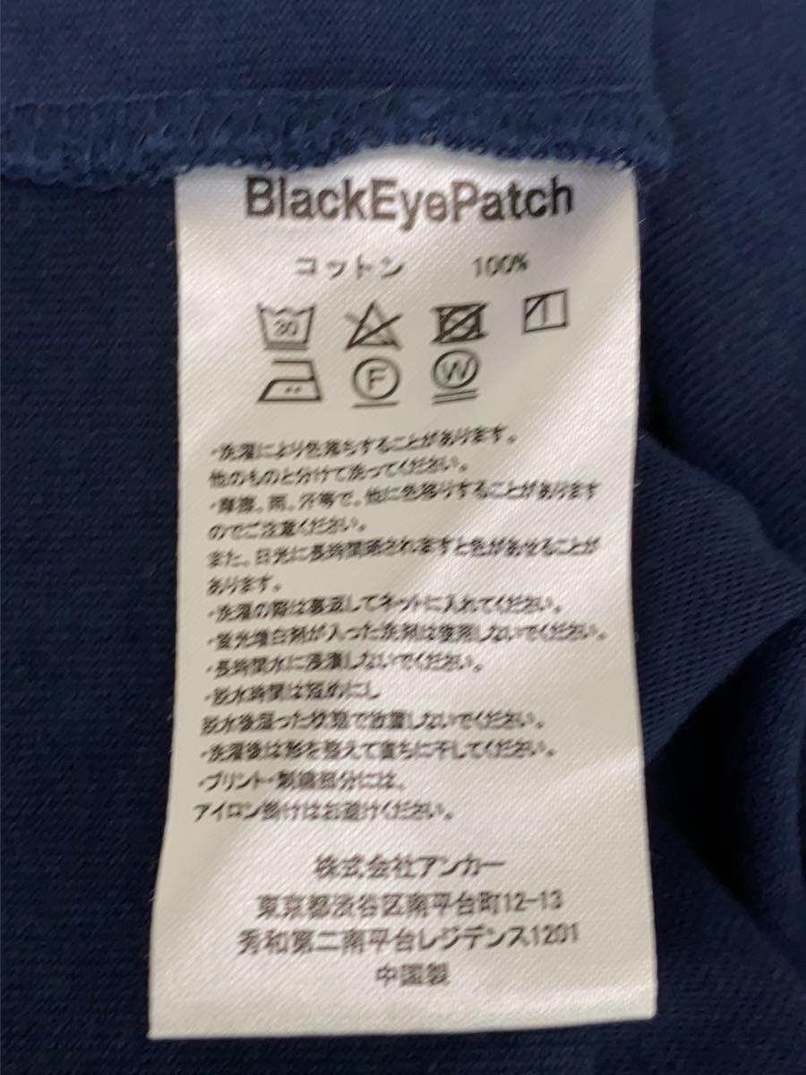 THE BLACK EYE PATCH◆Tシャツ/L/コットン/NVY_画像4