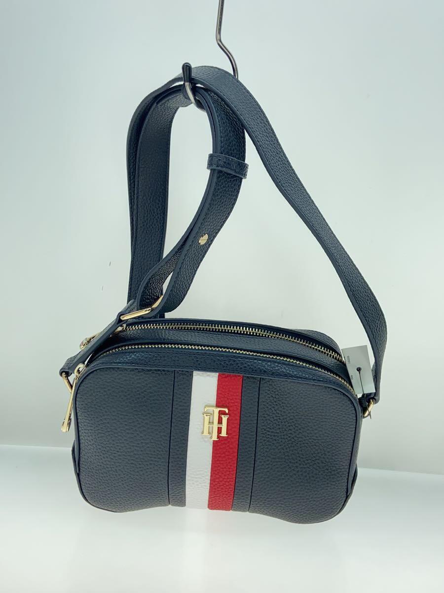 TOMMY HILFIGER◆ショルダーバッグ/-/NVY_画像1