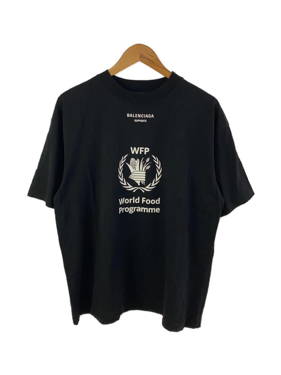 BALENCIAGA◆WFP TEE/Tシャツ/S/コットン/ブラック/TS89 541874 TCV36/バレンシアガ_画像1