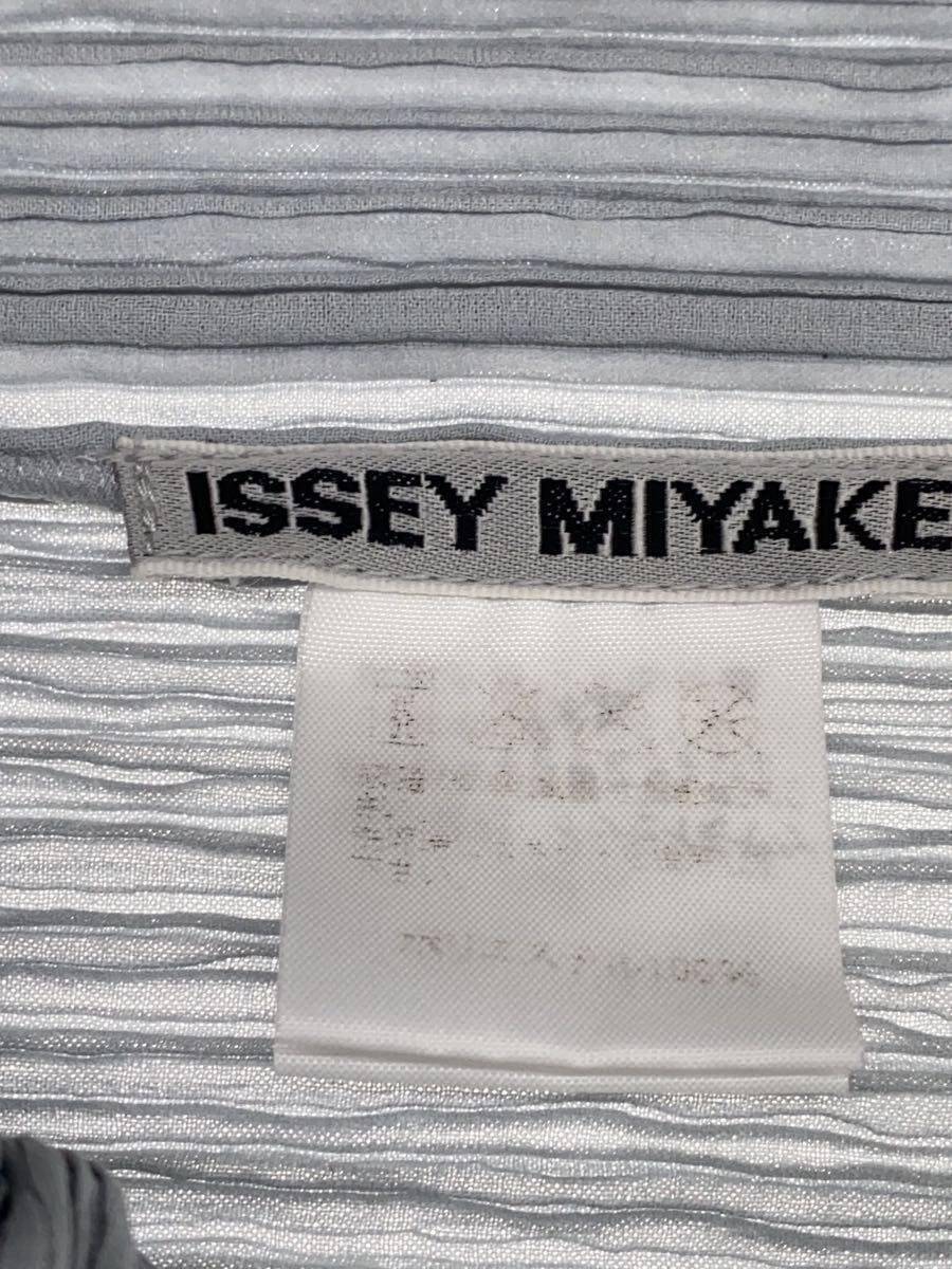 PLEATS PLEASE ISSEY MIYAKE◆ジャケット/3/ポリエステル/GRY/IM22FD920_画像3