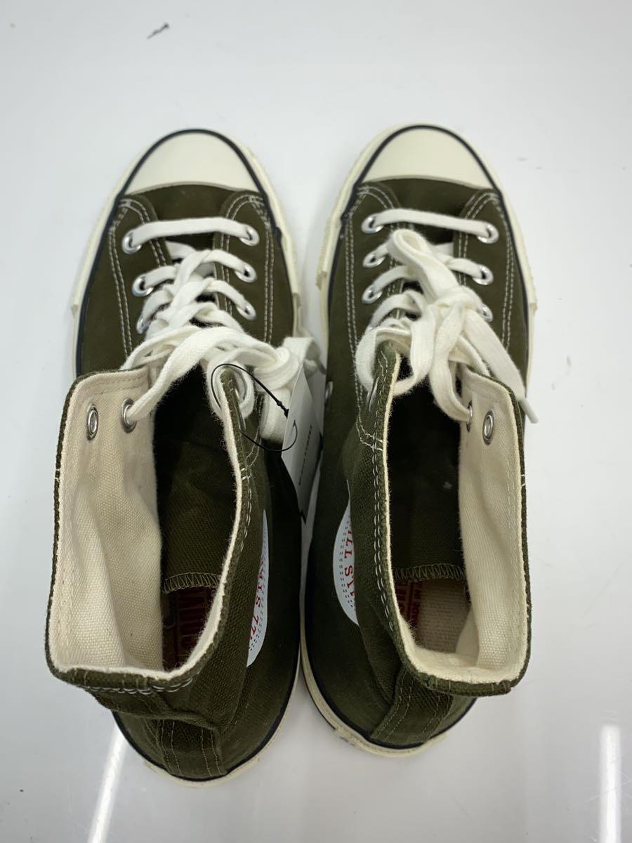 CONVERSE◆ハイカットスニーカー/27cm/KHK_画像3