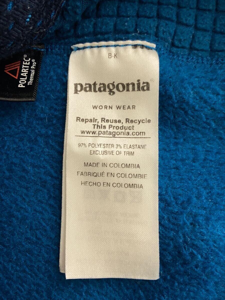 patagonia◆Ms R2 Jacket/フリースジャケット/M/ポリエステル/BLU/25139FA18_画像4