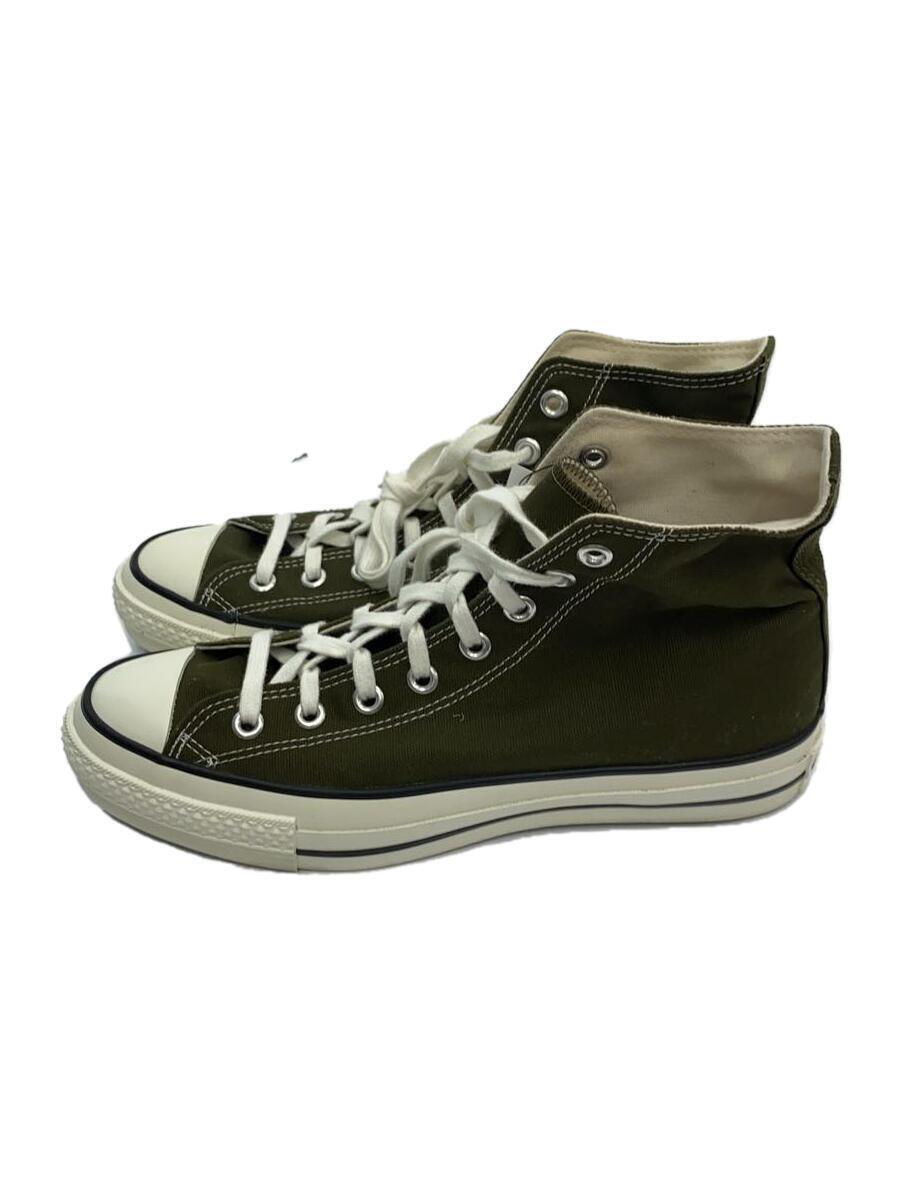 CONVERSE◆ハイカットスニーカー/27cm/KHK_画像1