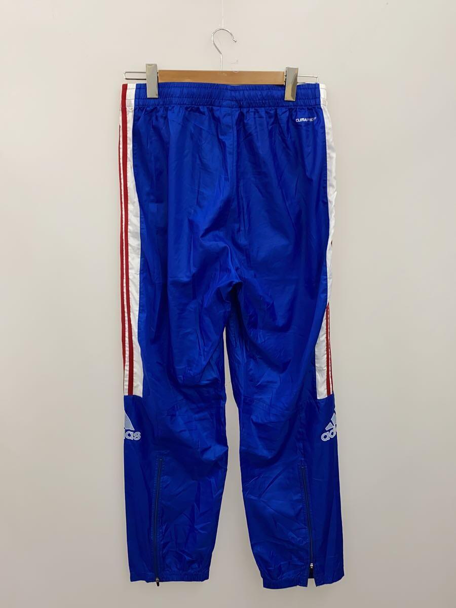 adidas◆ボトム/ポリエステル/BLU/P65398/JD1021/サイドライン_画像2