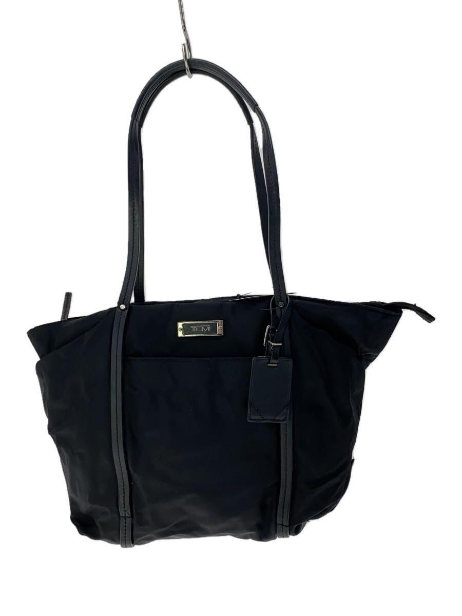 TUMI◆Voyageur Q-Tote/トートバッグ/ナイロン/BLK_画像1