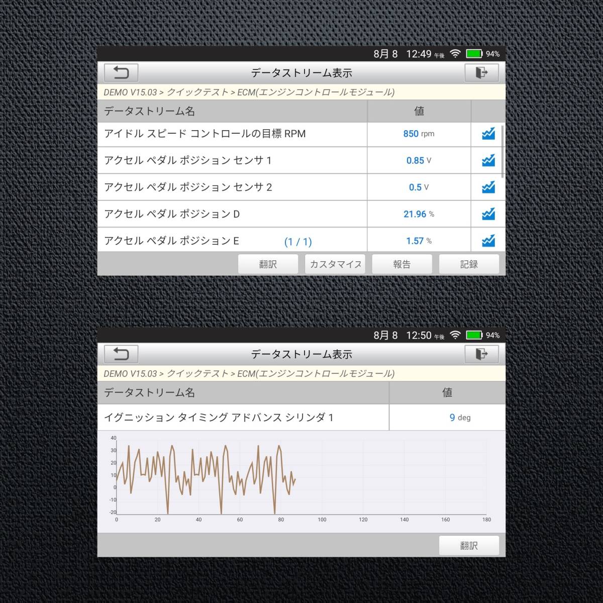 特別価格【日本正規輸入元】LAUNCH CRP233 OBD2 スキャンツール 自動車故障診断機 テスター 整備 輸入車 エンジン ABS SRS ミッションの画像5