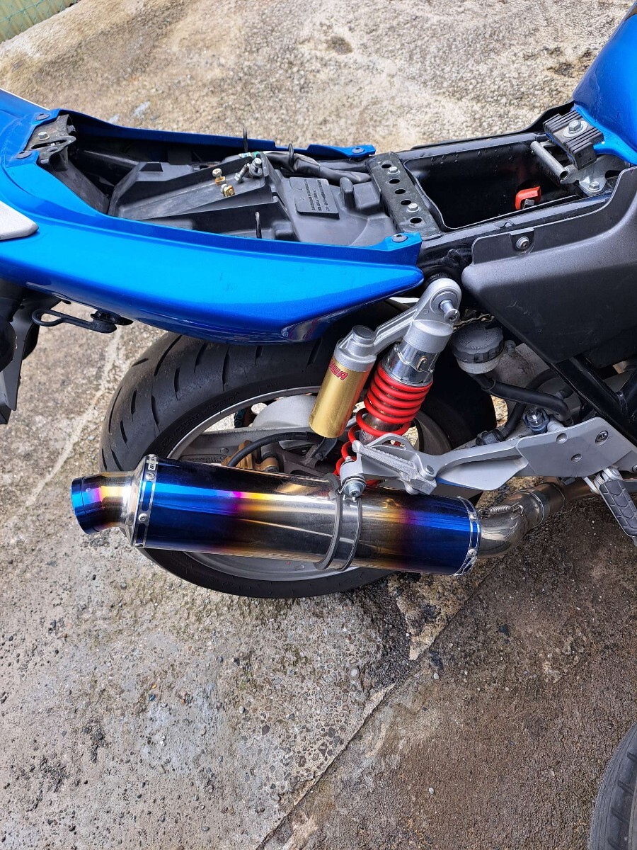 CB400SF CB400SB NC42 BEAMS BMS-R ビームス　ステン/チタン スリップオン ビームス マフラー　_画像1