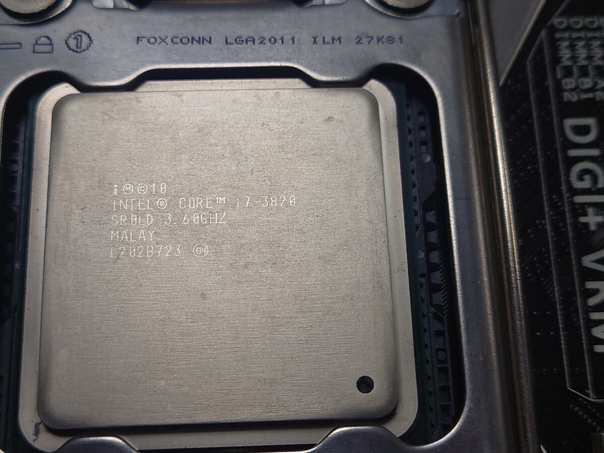 ASUS P9X79 LGA2011 第3世代マザーボード 動作確認済み core i7 CPU付の画像5