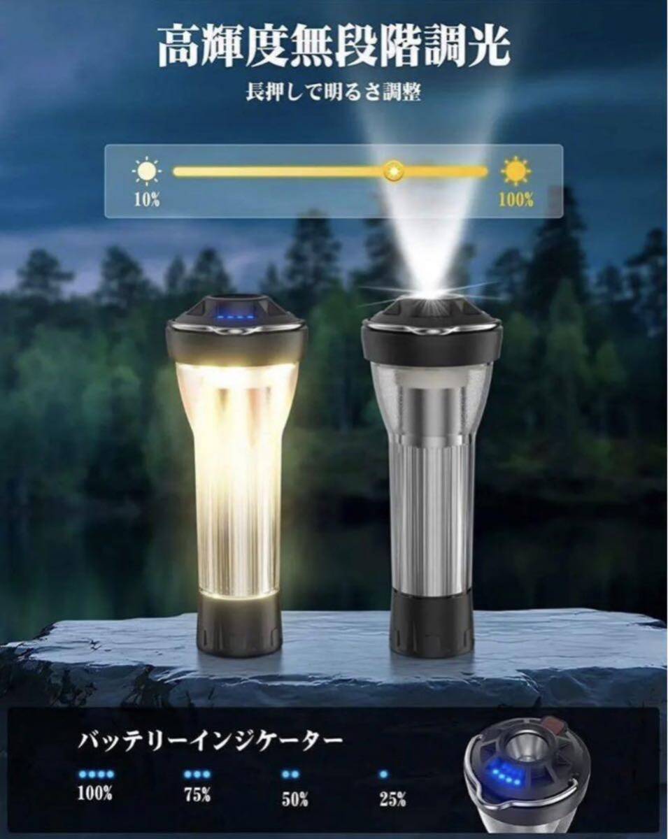 LEDキャンプランタン　多機能ミニランタン 懐中電灯 キャンピングライトトーチ