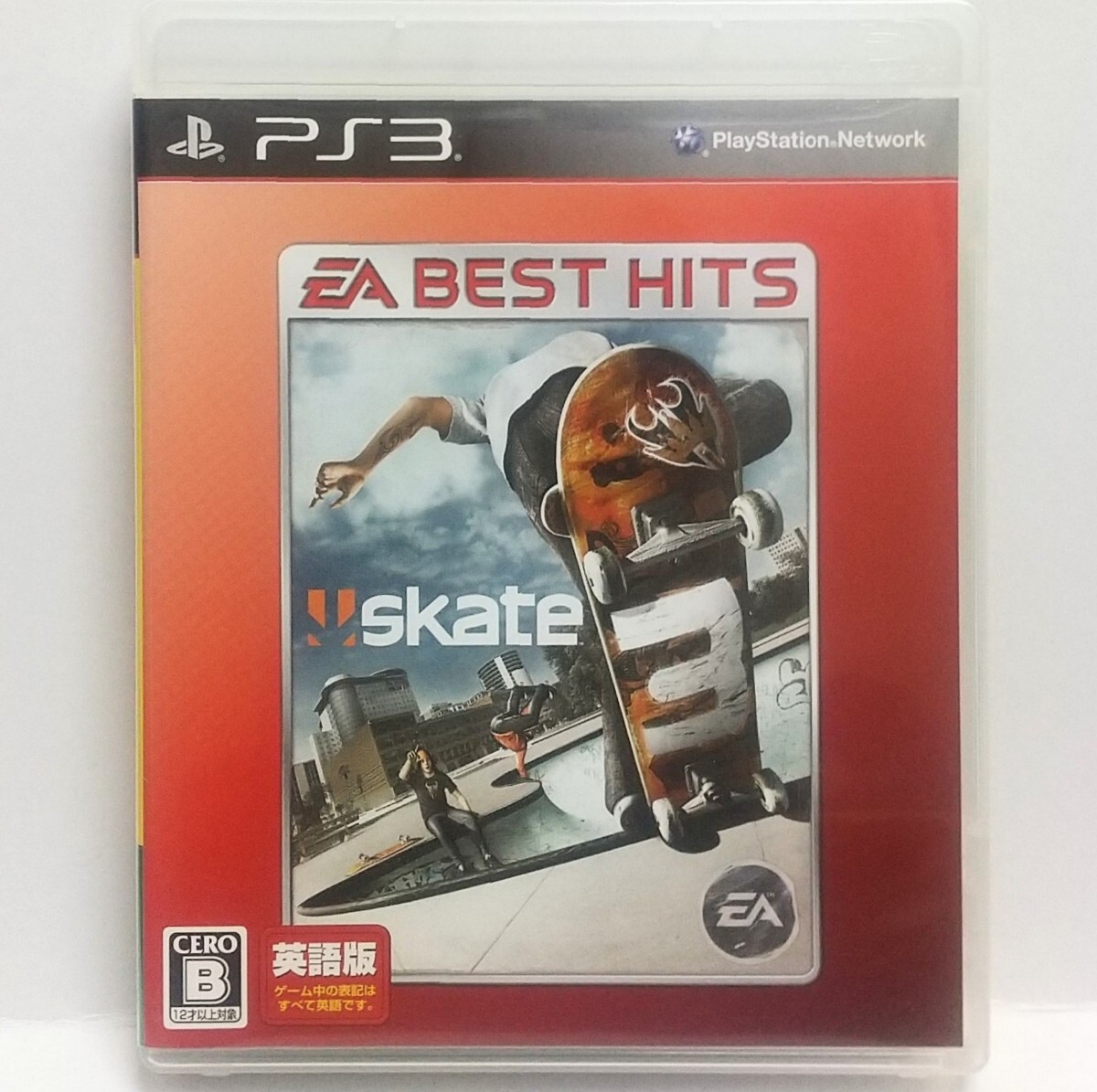 PS3 skate 3 ( English version )EA BEST HITS [ postage 185 jpy ~ total 2 ps till single one postage including in a package possible ( anonymity delivery have )]