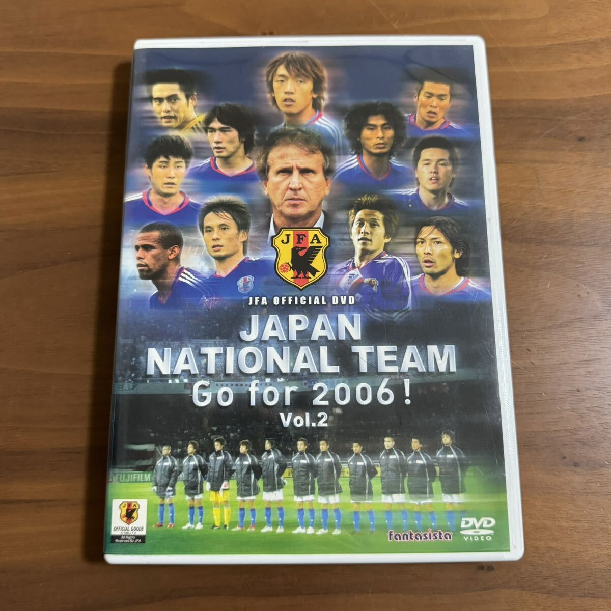 日本代表 DVD ジーコジャパン 2006 ワールドカップ ユニフォームの画像1