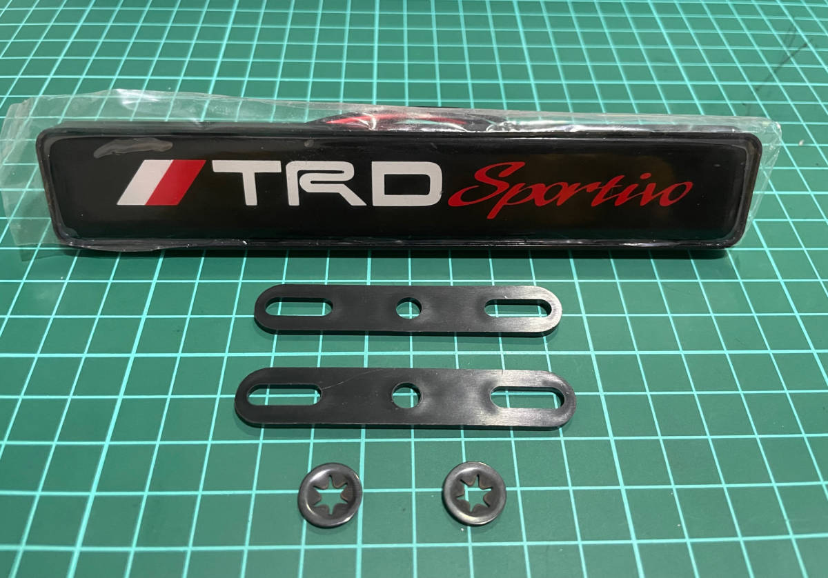 TRD Sportivo TRDスポルティーボ 光る LED フロント グリル エンブレム アリオン アリスト アルテッツァ アルファード イスト ウィッシュ _画像1