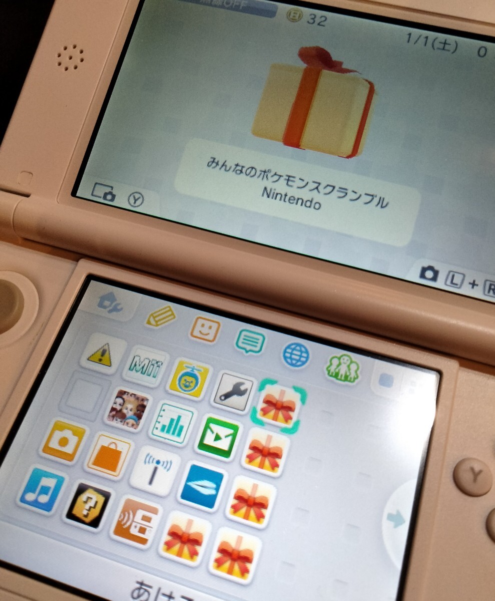 ■3DSLL■ ニンテンドー3DS LL ミント ホワイト 動作品 本体 Nintendo 3DS LL ニンテンドー 任天堂 3845_画像1