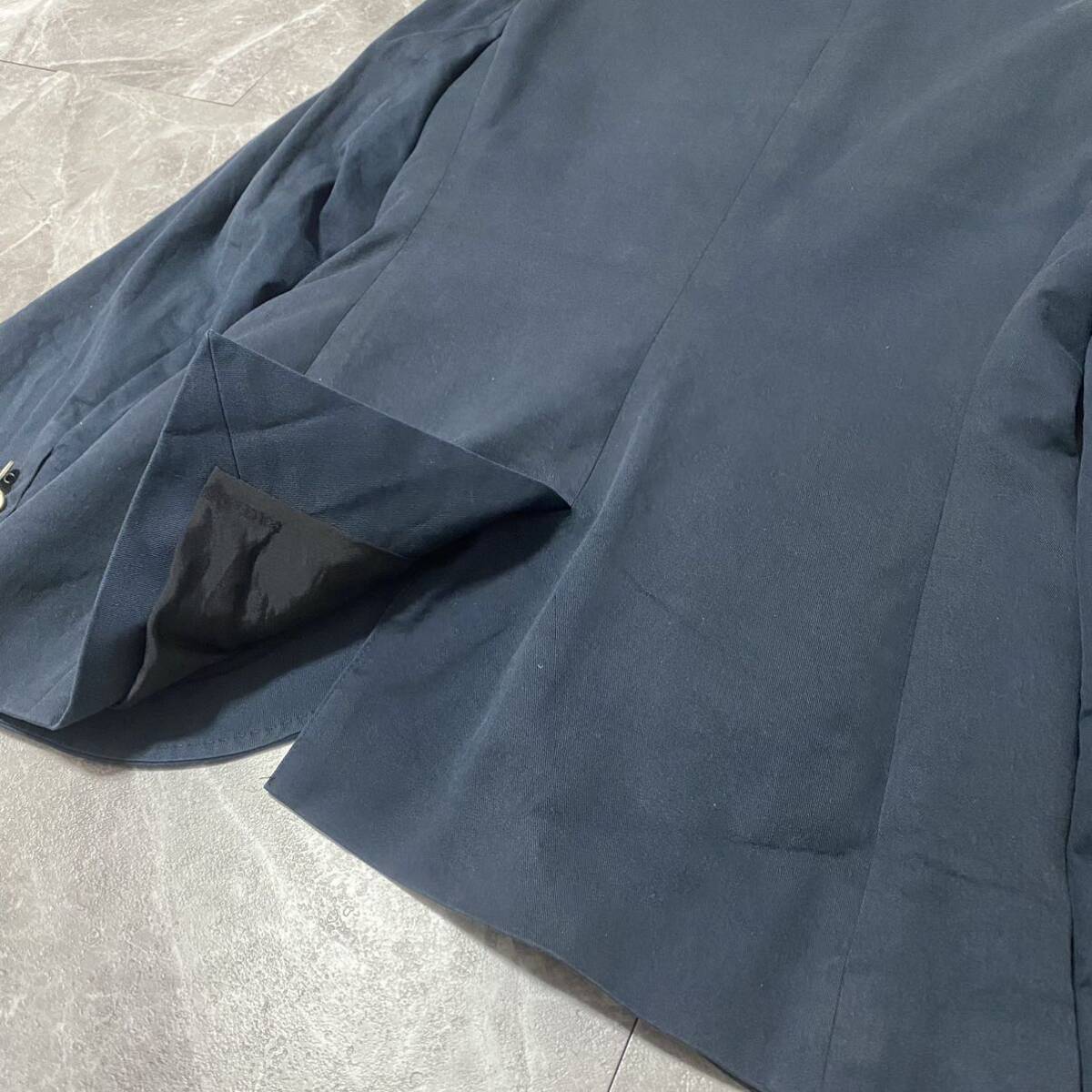  обычная цена 28 десять тысяч иен V высококлассный Италия производства [DOLCE&GABBANA] создающий ощущение роскоши * tailored jacket подкладка D&G с логотипом Dolce&Gabbana печать metal . темно синий / темно-синий 