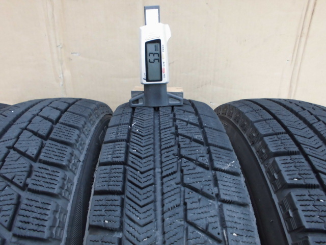 送料激安 ￥3000円～ 軽自動車 ミラ ミニカ アルト 145/80R12 12X3.5J 12H マルチ 4本 BS VRX 2017年製_画像4