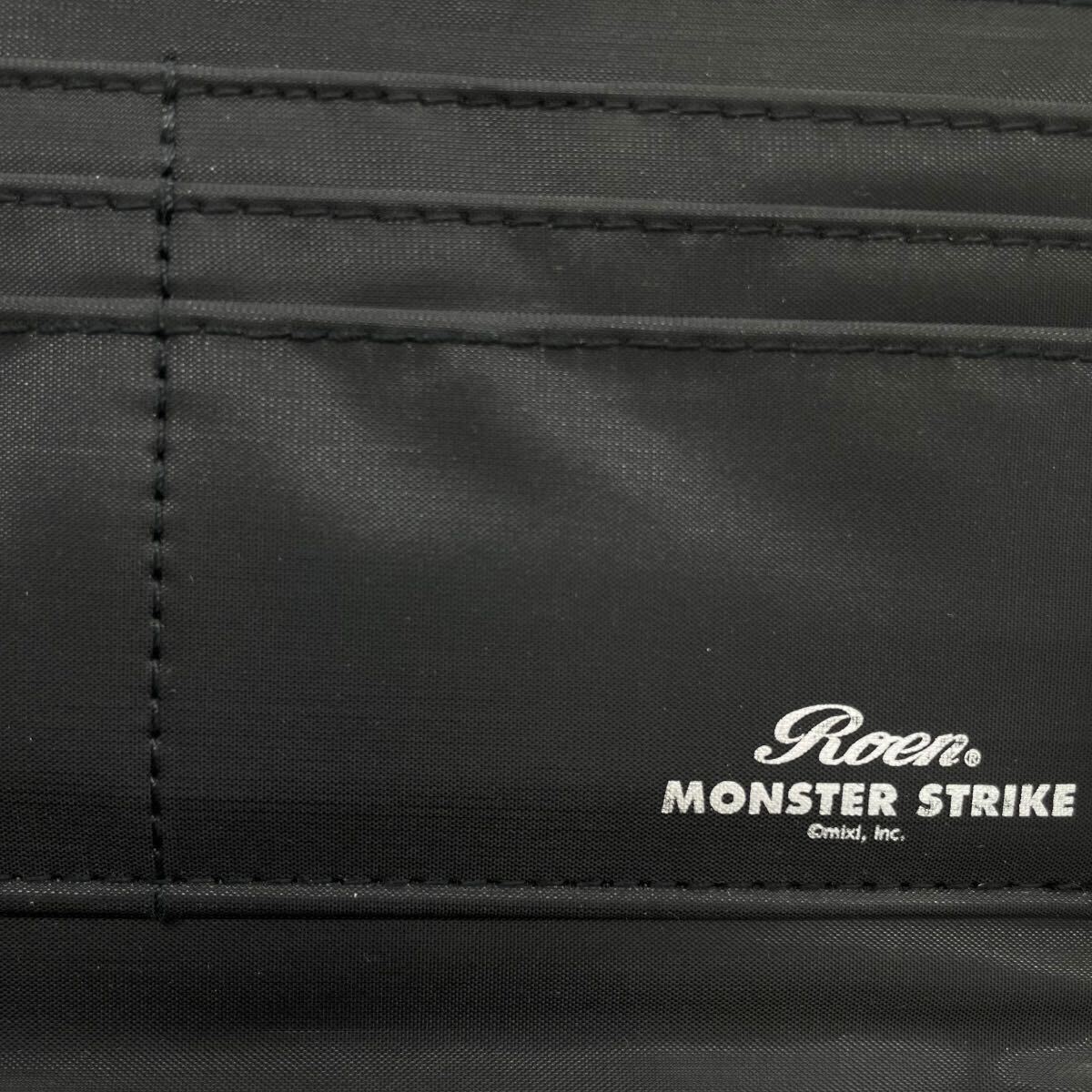 未使用品 Roen × MONSTER ロエン モンスターストライク ロングウォレット 17年限定コラボ 長財布 モンスト ロエンスカル 型押し_画像10