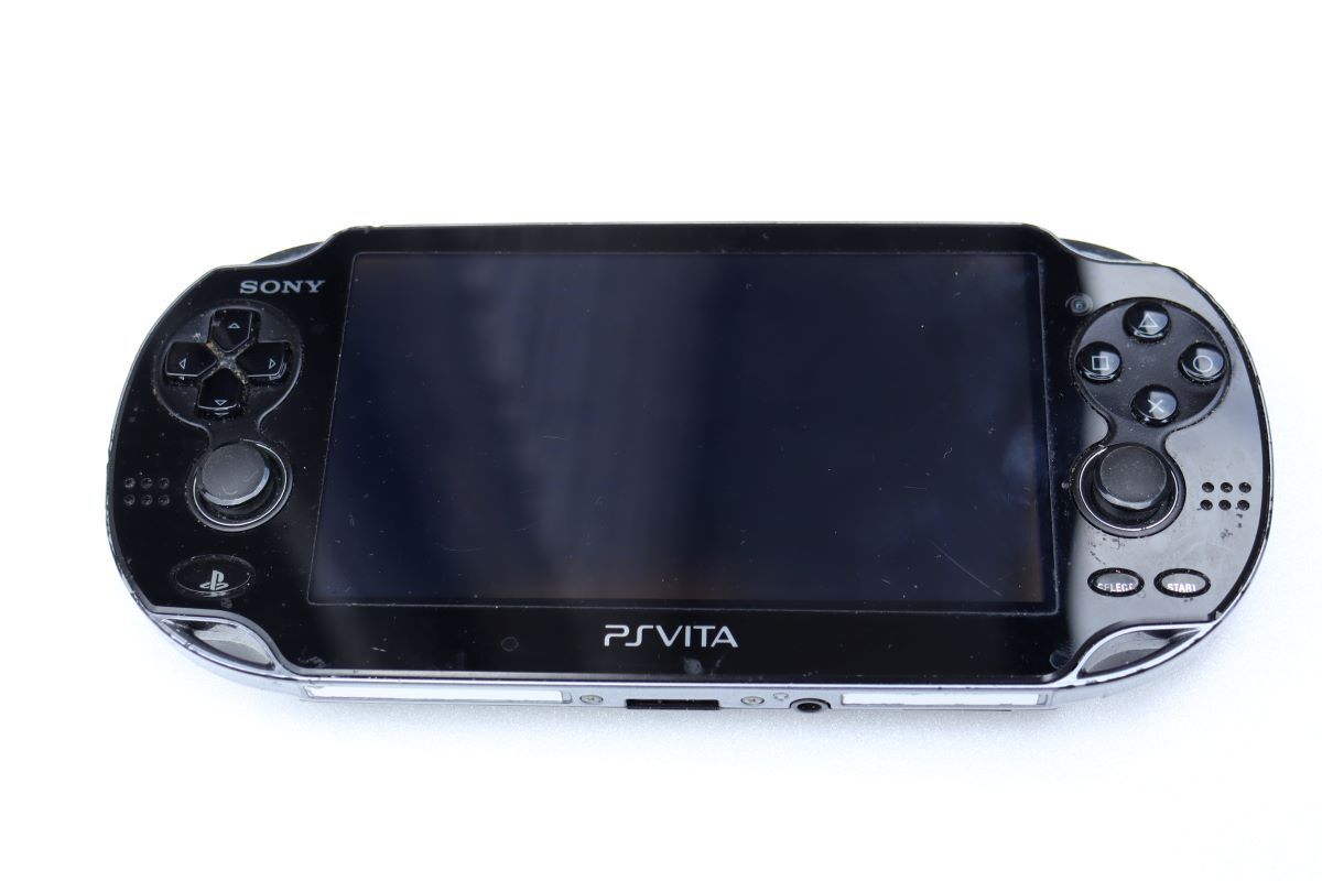 【SONY】 PlaystationVita 本体 ソフト付き PCH-1000の画像1