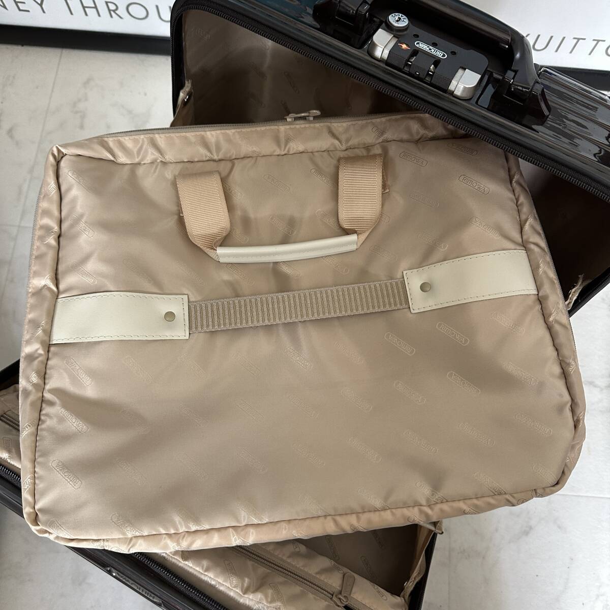 [ prompt decision / immediate payment ] machine inside bringing in bag attaching RIMOWA Rimowa SALSA salsa Brown business to lorry TSA lock suitcase 852.40
