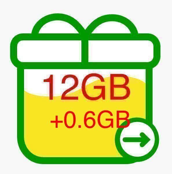 マイネオ パケットギフト 12.6GB. _画像1