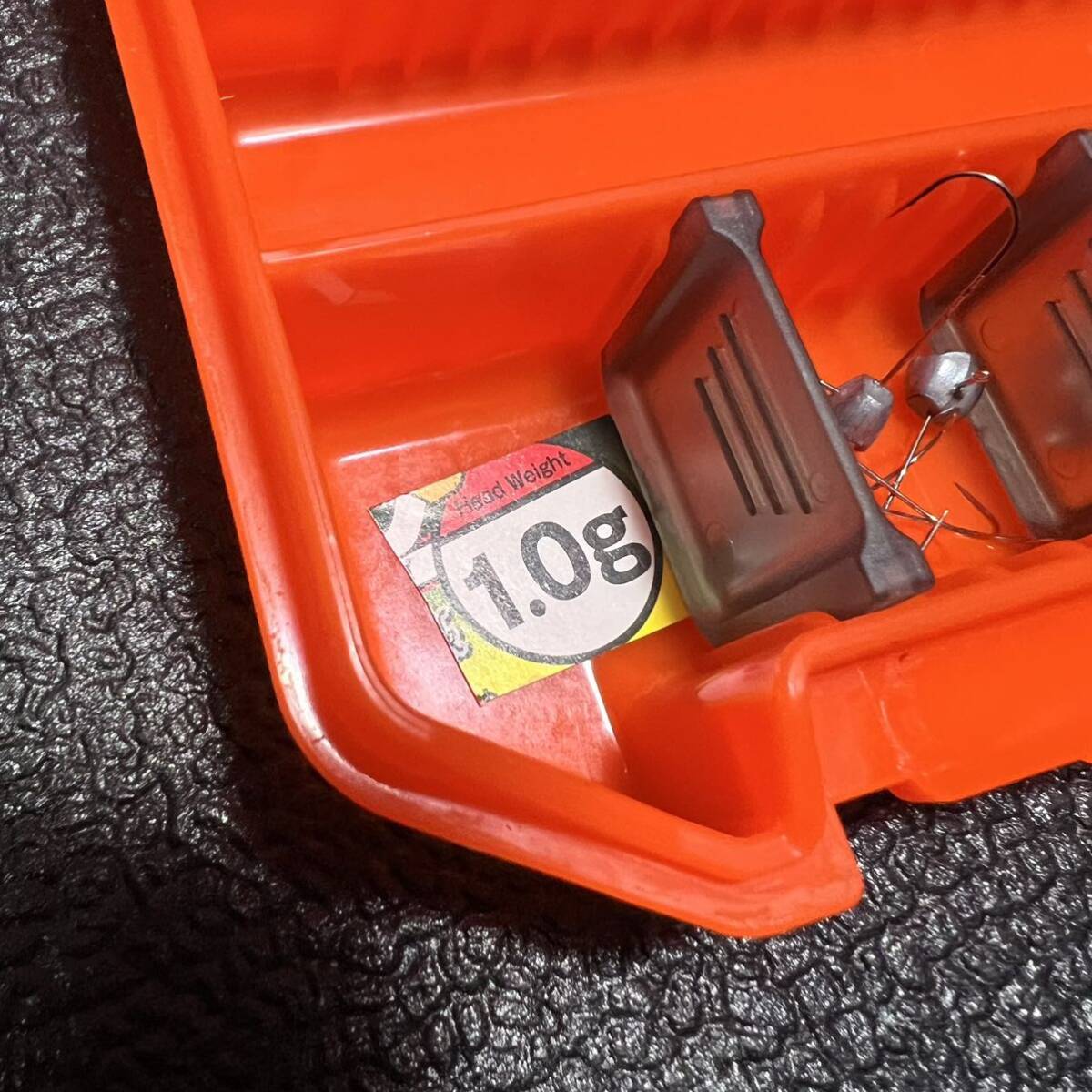 アジング メバル ワーム メーカー品 セット 1.0g ジグヘッド 20個 jado 邪道 タックルボックス ケースの画像6