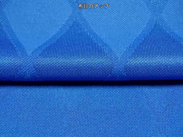 エステル100 スポーツ系ニット 吸水速乾 ダイヤ柄 シアン系 10mの画像3