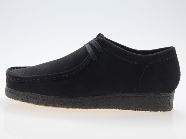 新品/CLARKS ORIGINALS/クラークス オリジナルズ/WALLABEE/ワラビー/BLACK SUEDE/ブラック スエード/黒/26155519/29.0cm_画像2