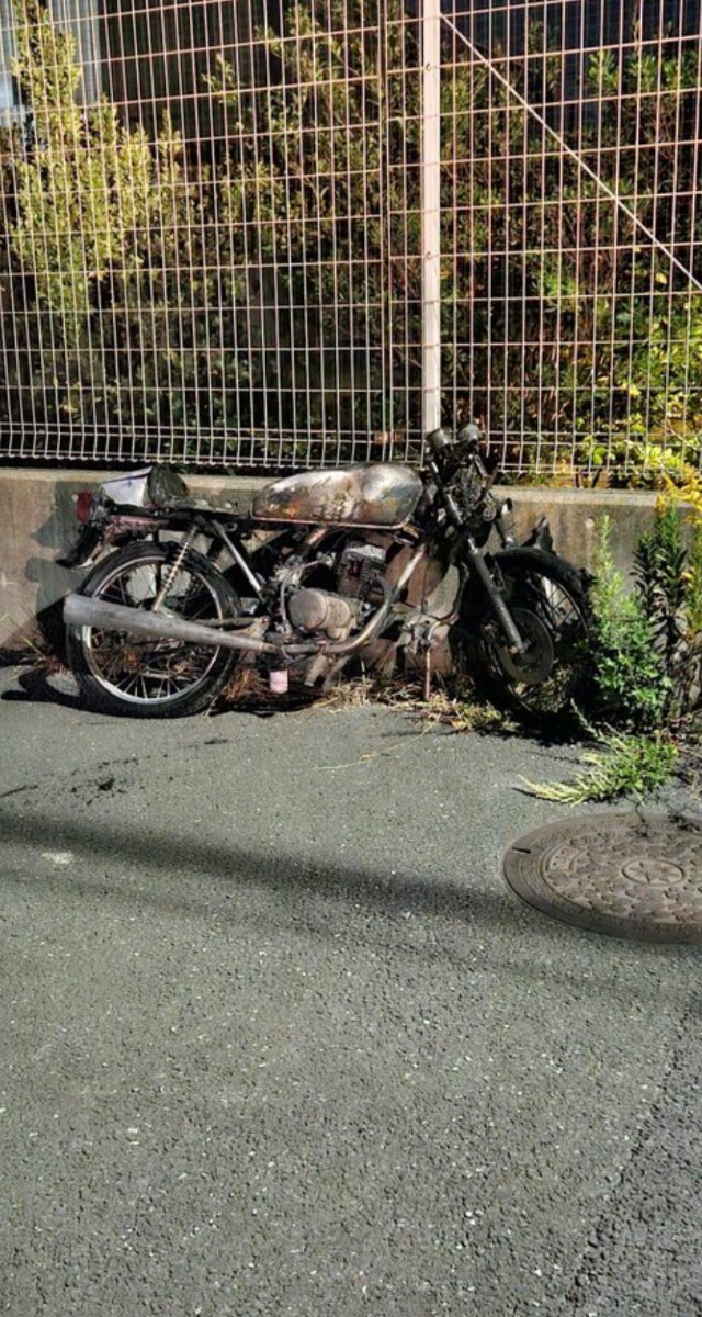 HONDA CB50S 焼き付きの画像1