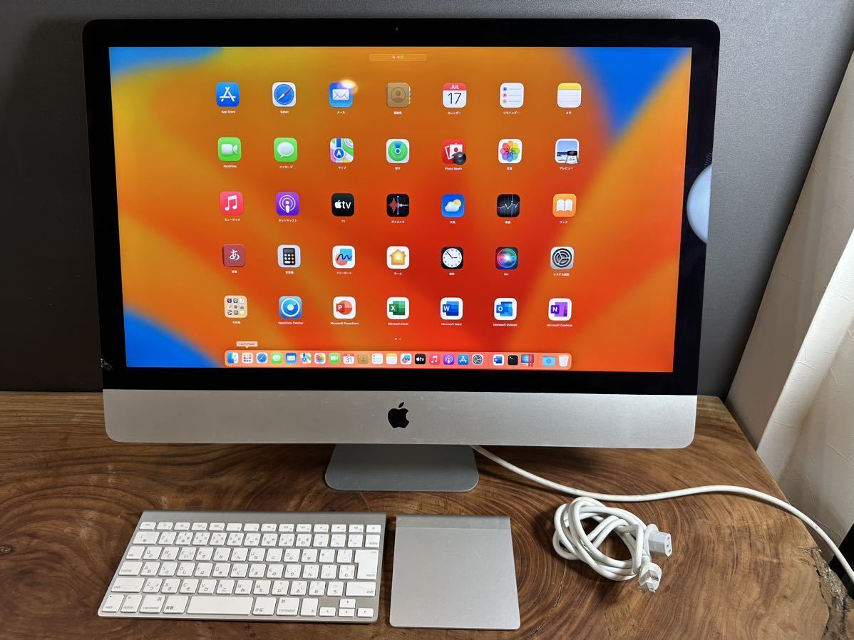 「超高速大容量5K」Apple iMac Retina 5K 27inch 2015/CPUi5 3.2GHZ/32GB/SSD1TB/GPU2GB/office2019/Windows11_画像1