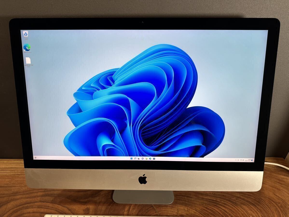 「大容量美品」Apple iMac Retina 27inch 2017/CPUi5 3.8GHZ/32GB/GPU8GB/SSD1TB+1TBHDD/office2019/Windows11