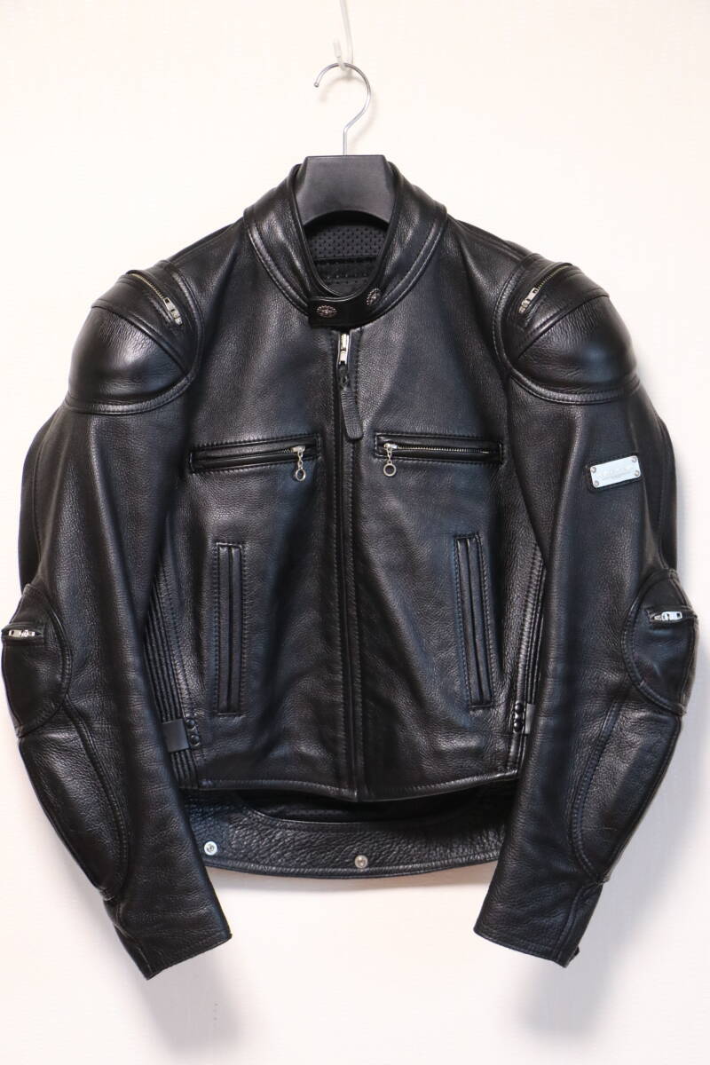カドヤ ライダースジャケット L 黒 美品 - ライダースジャケット カドヤ ライダースジャケット L 黒 美品 - ライダースジャケット
