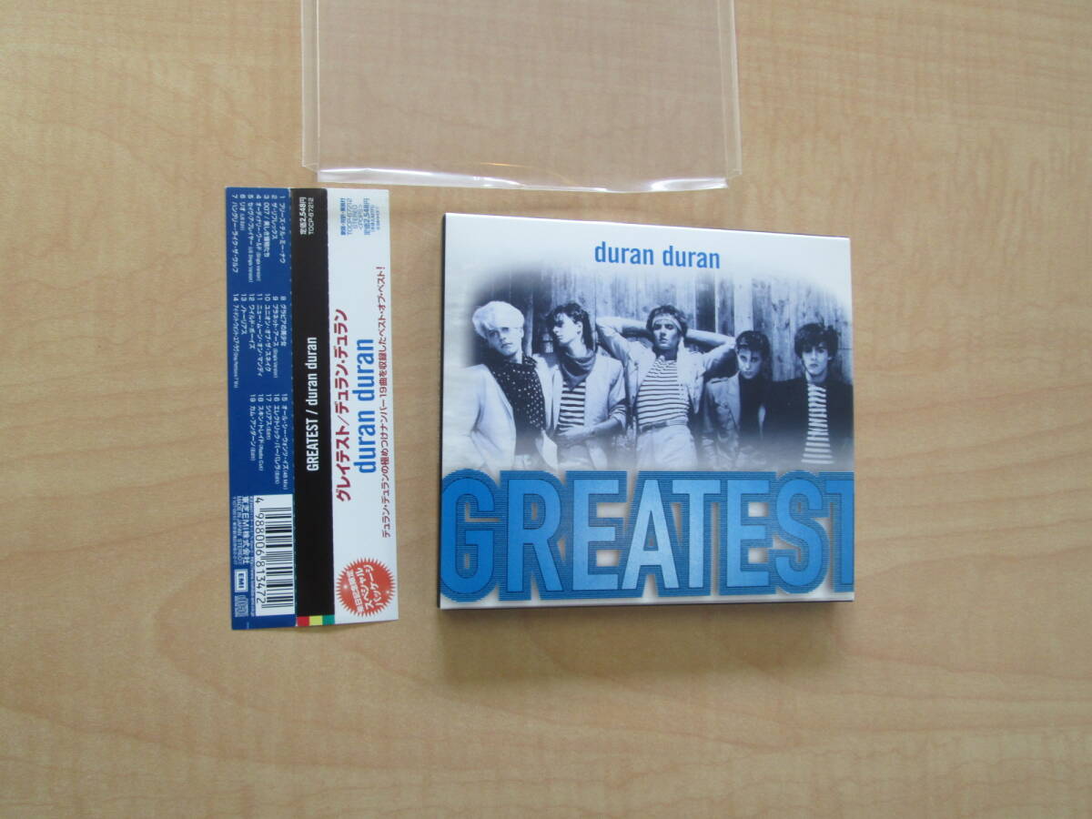 国内盤CDベスト 19曲 デュラン・デュラン グレイテスト・ヒッツ 来日記念 送料¥180の画像1