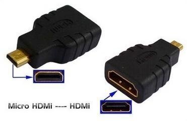 【vaps_4】HDMIメス-Micro HDMIオス 変換アダプタ アダプター コネクタ 送込_画像2