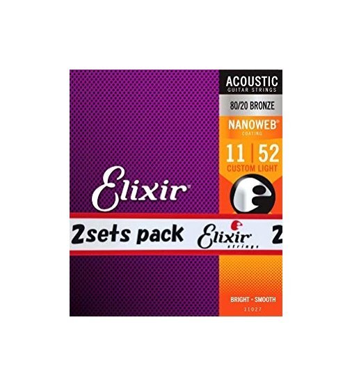 [Vaps_2] Elixir Ako Guitar String #11027 Custom Light Отправить 2 штуки