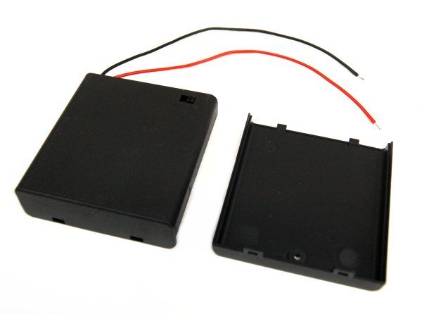 【vaps_6】電池ボックス 単3電池 4本用 スイッチ付き 単三電池 電池ケース 工作 送込の画像2