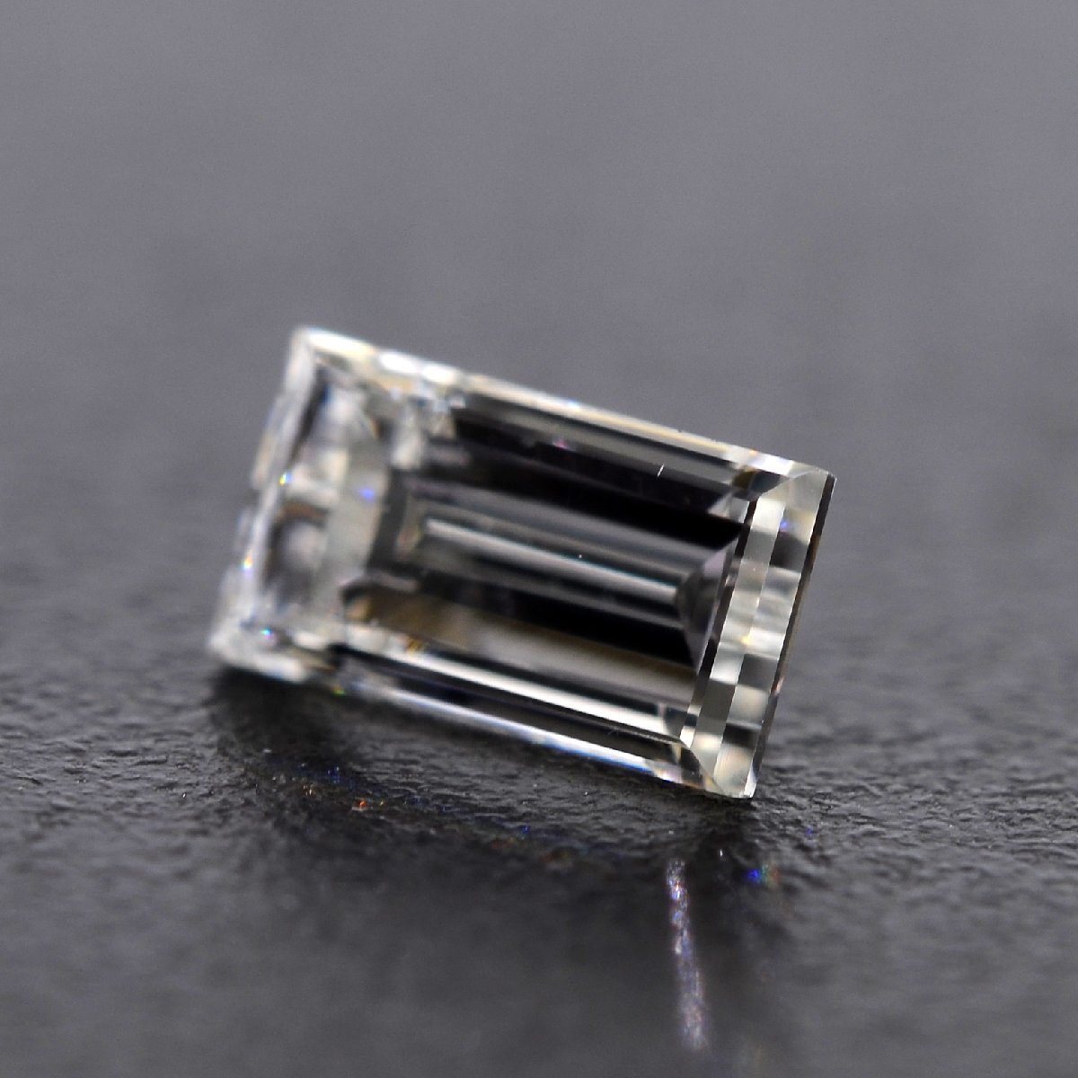 M2697【BSJD】天然ダイヤモンドルース 0.210ct H/SI-2/RCT ステップ (バゲット) カット 中央宝石研究所 ソーティング付き レクタンギュラー