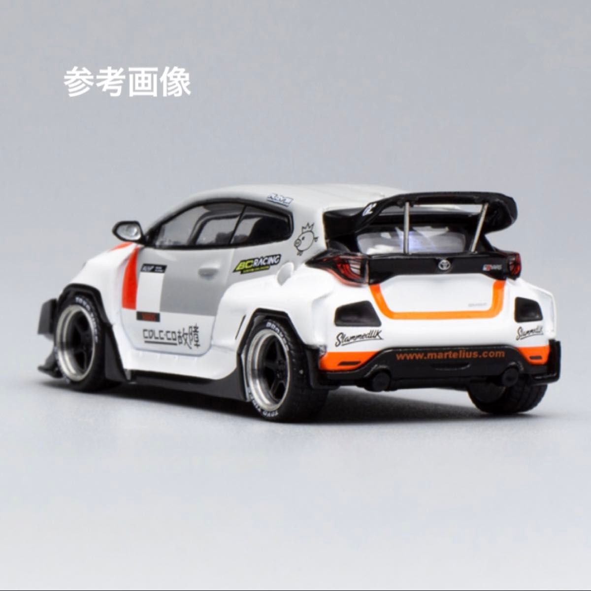 1/64 GR ヤリス　フィンランド・プロジェクトカー仕様　拓意・POPRACE パンデム　1台