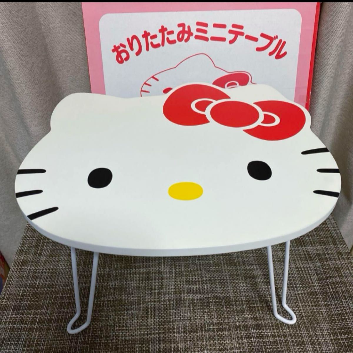 サンリオ ハローキティ レトロ2003 折りたたみミニテーブル サンリオ ハローキティ レトロ2003 折りたたみミニテーブル