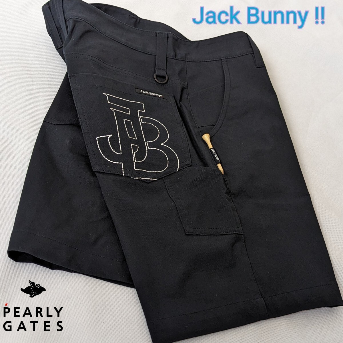 * new goods regular goods Pearly Gates / Jack ba knee men's 2way stretch tsu il 5 pocket short pants 5(L) eminent ventilation, stretch .